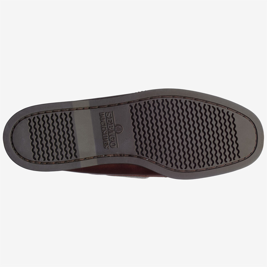 docksides portland waxed brown-gum