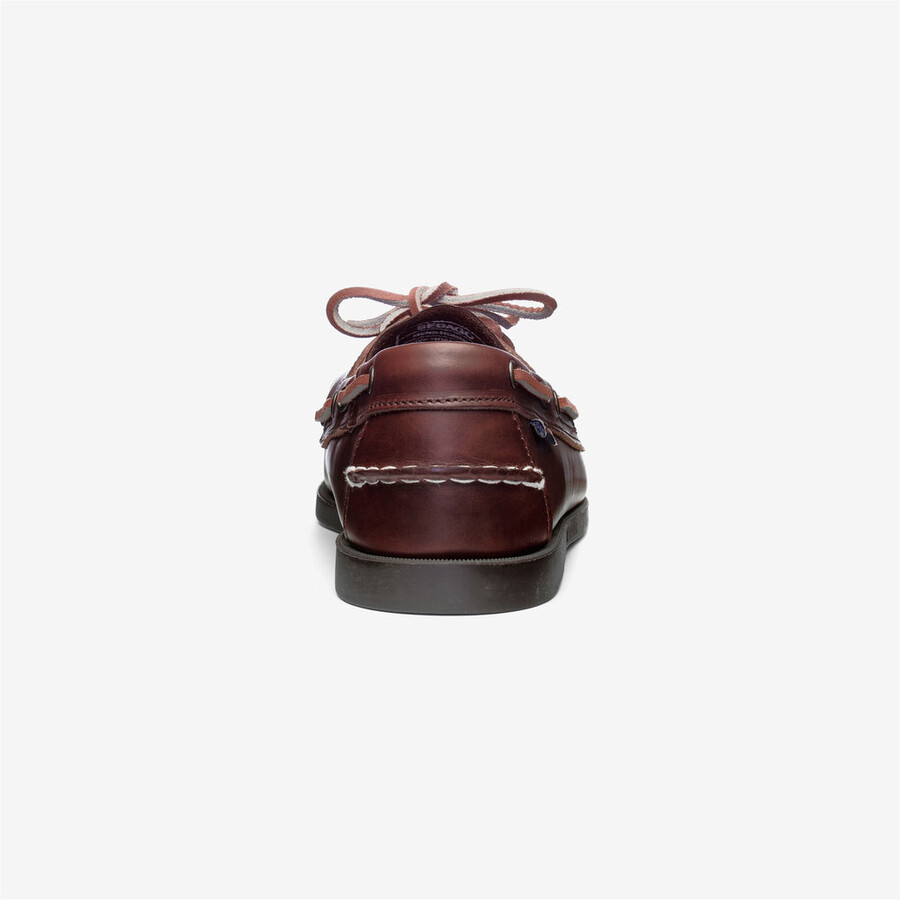 docksides portland waxed brown-gum
