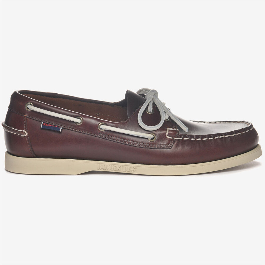 docksides portland cerato marrone-bianco