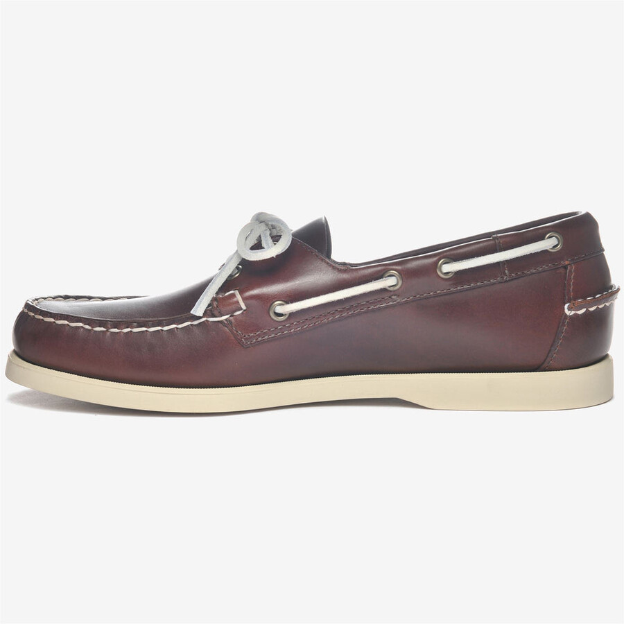 docksides portland cerato marrone-bianco