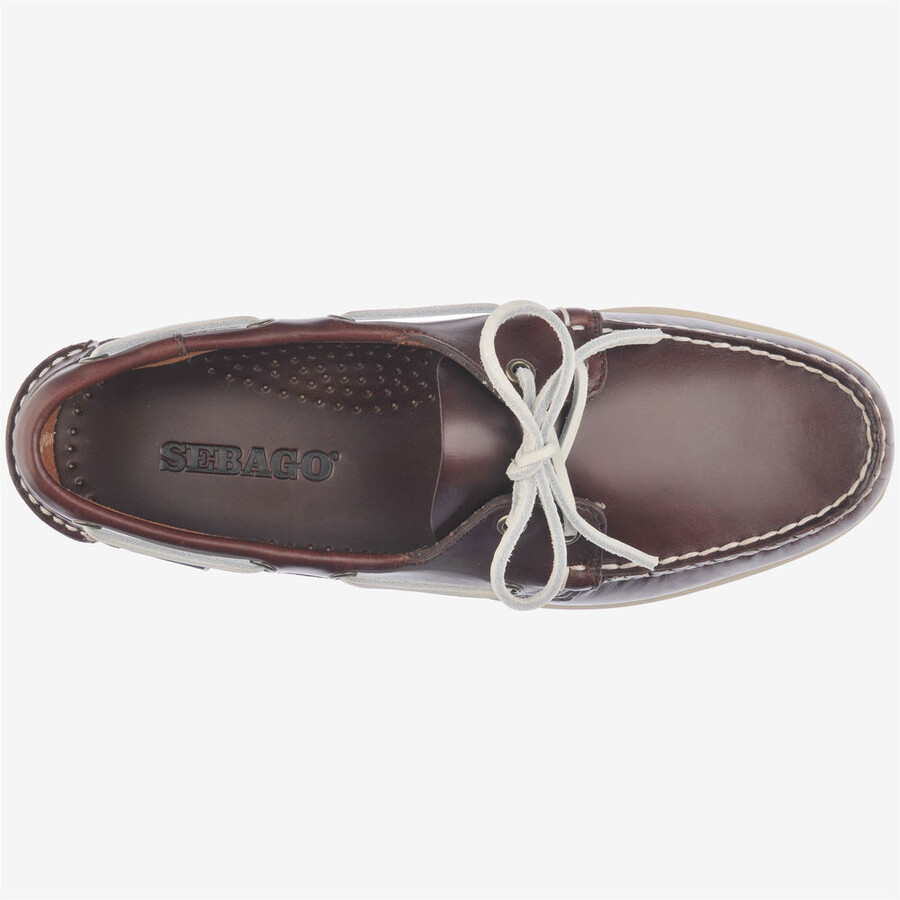 docksides portland cerato marrone-bianco