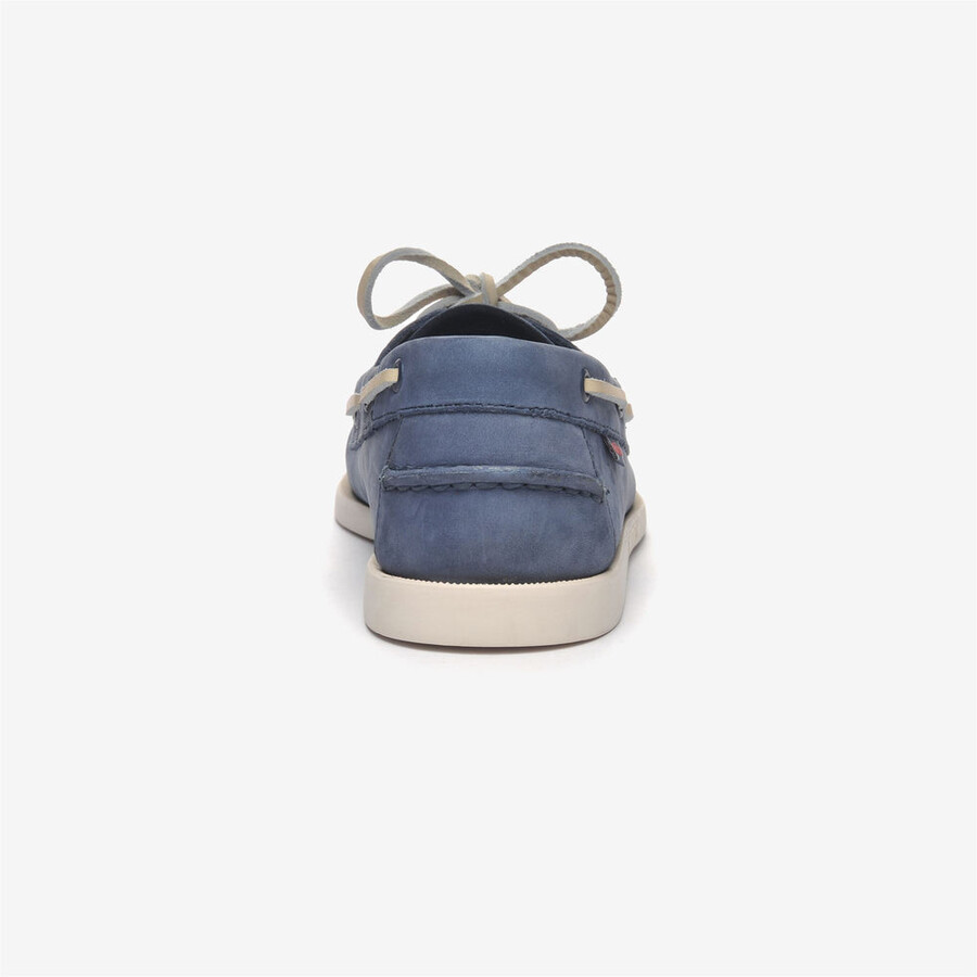 docksides portland nabuk blu navy