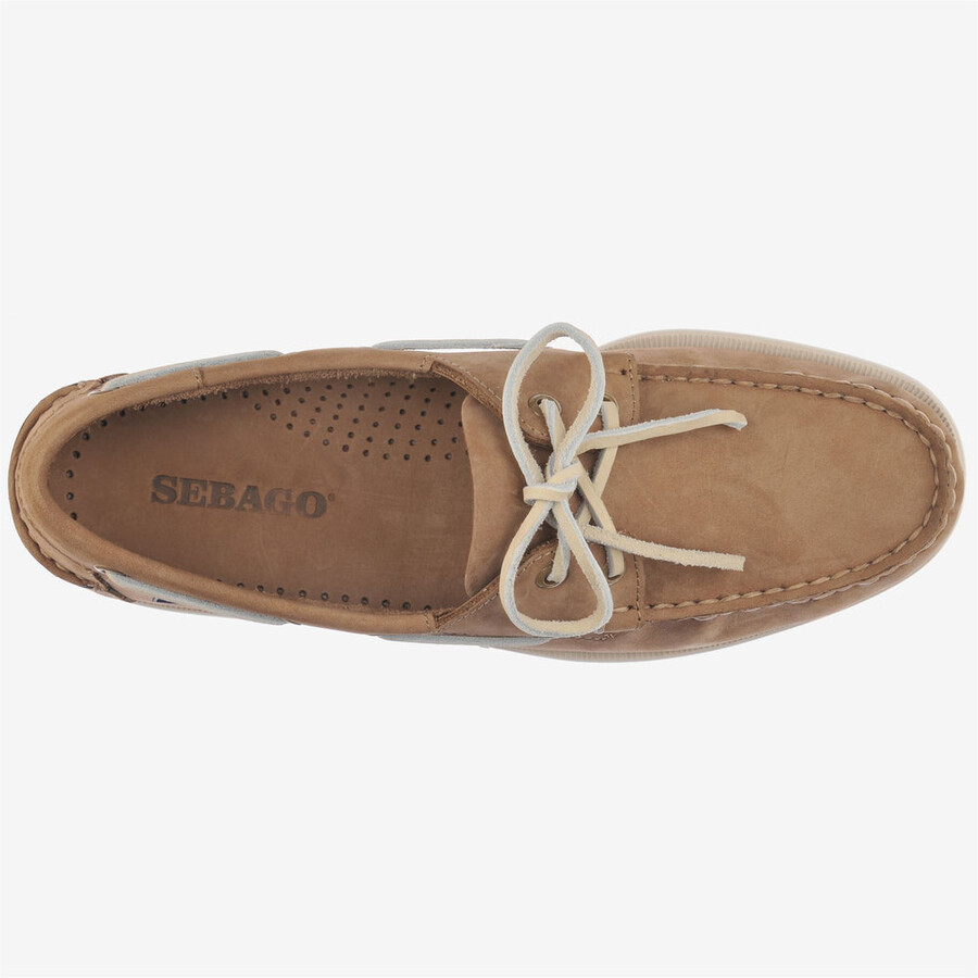 docksides portland nabuk marrone taupe