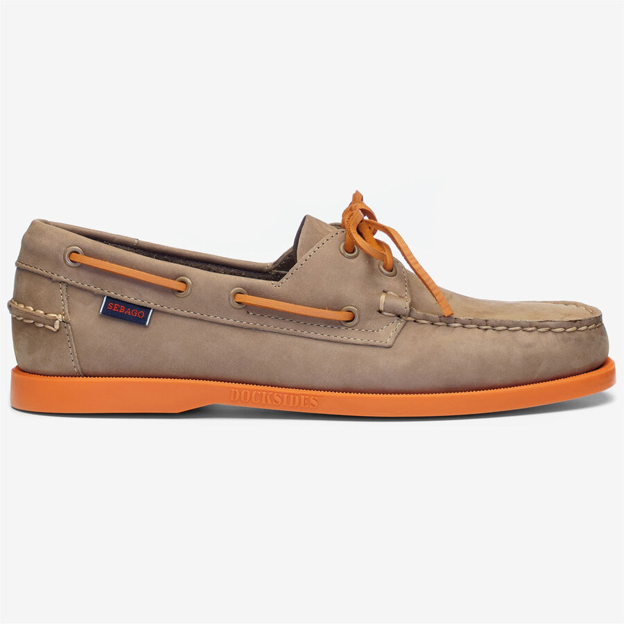 docksides portland nabuk marrone tortora-arancione
