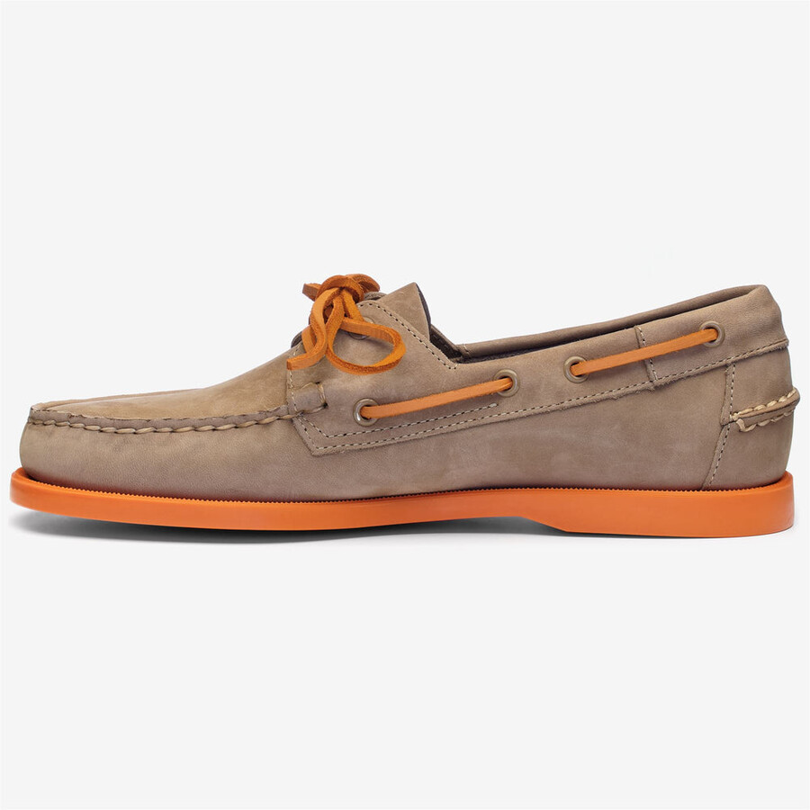 docksides portland nabuk marrone tortora-arancione
