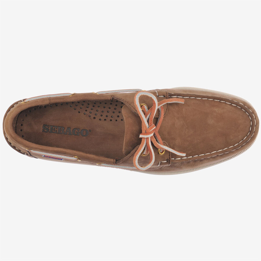 docksides portland nubuck marrone dk-oro giallo