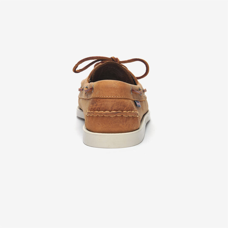 docksides portland crazy h marrone tan
