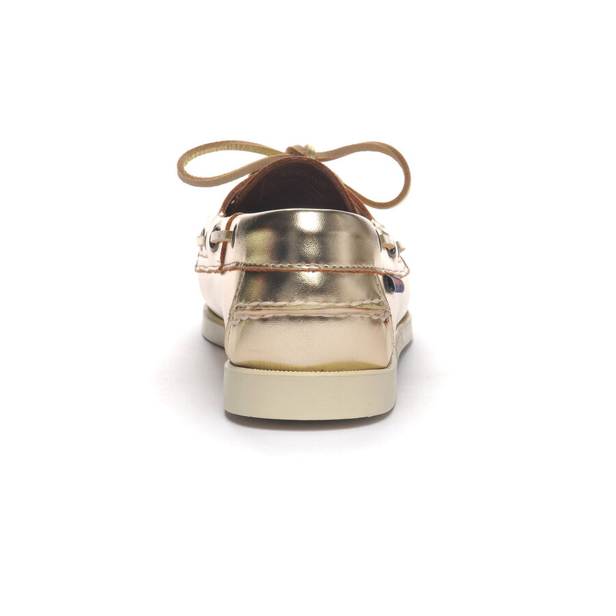 docksides portland met woman gold