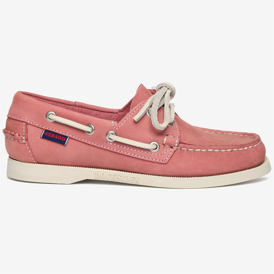 docksides portland nabuk donna rosa-bianco