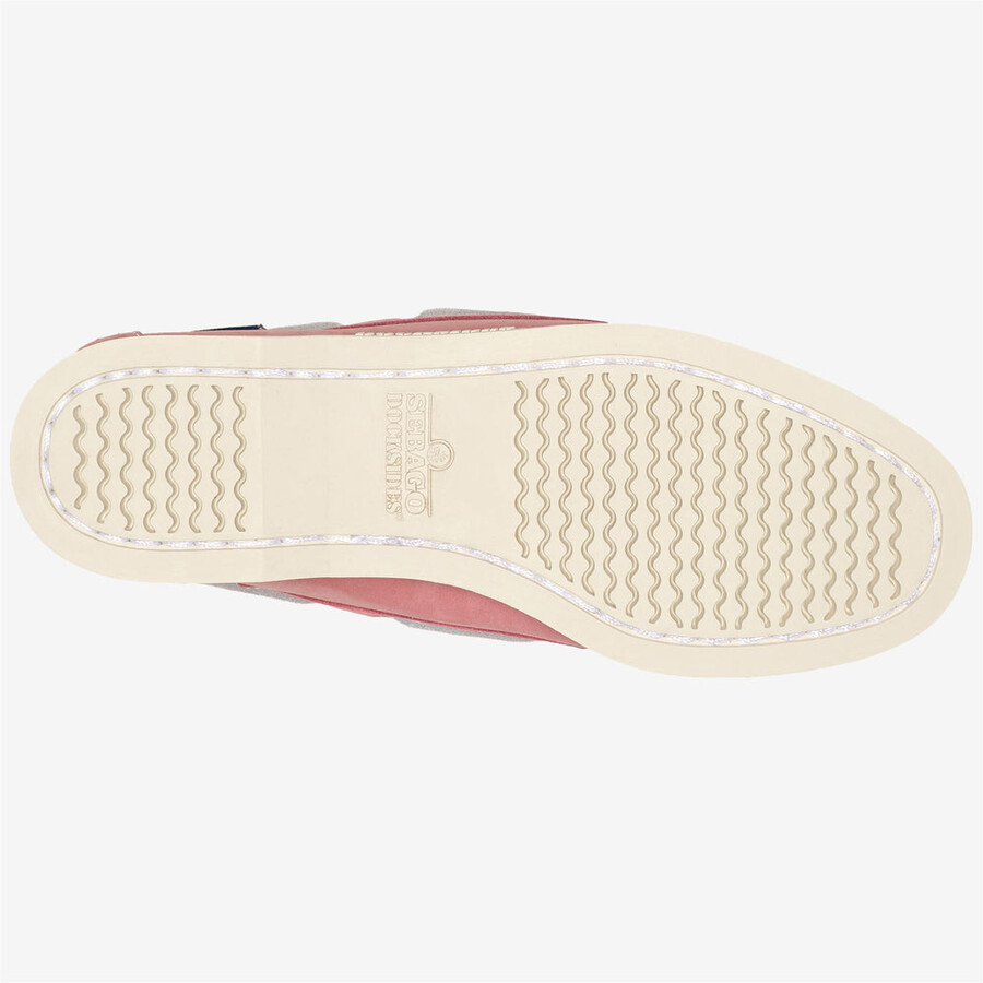 docksides portland nabuk donna rosa-bianco