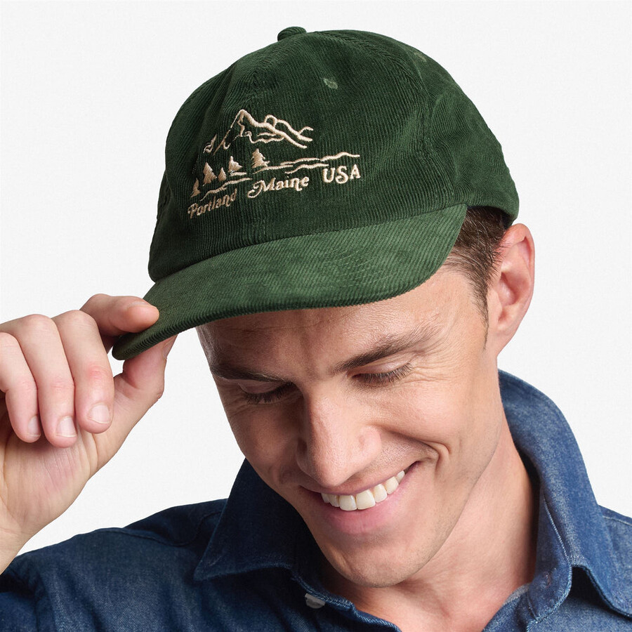 connor corduroy green olive mountain