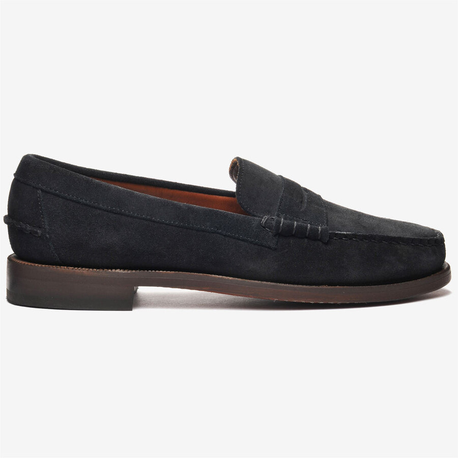 classic dan suede blu navy