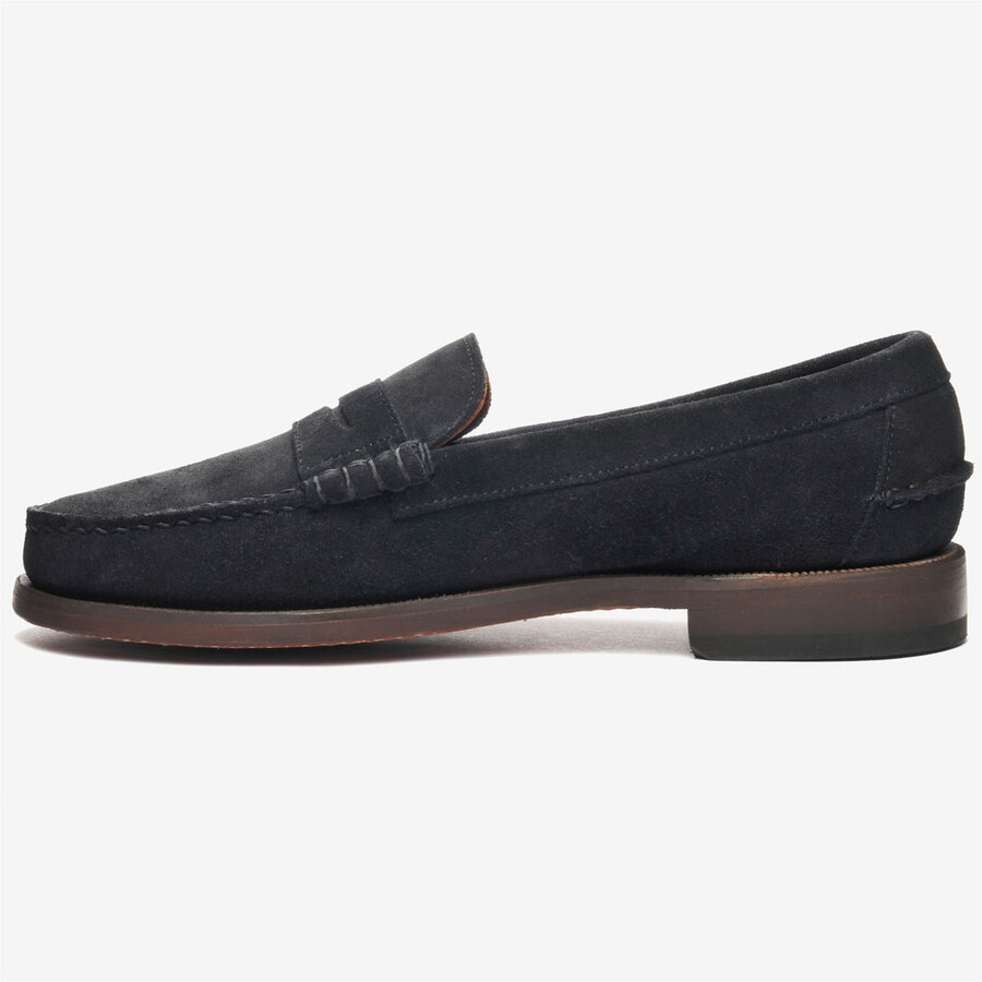 classic dan suede blu navy