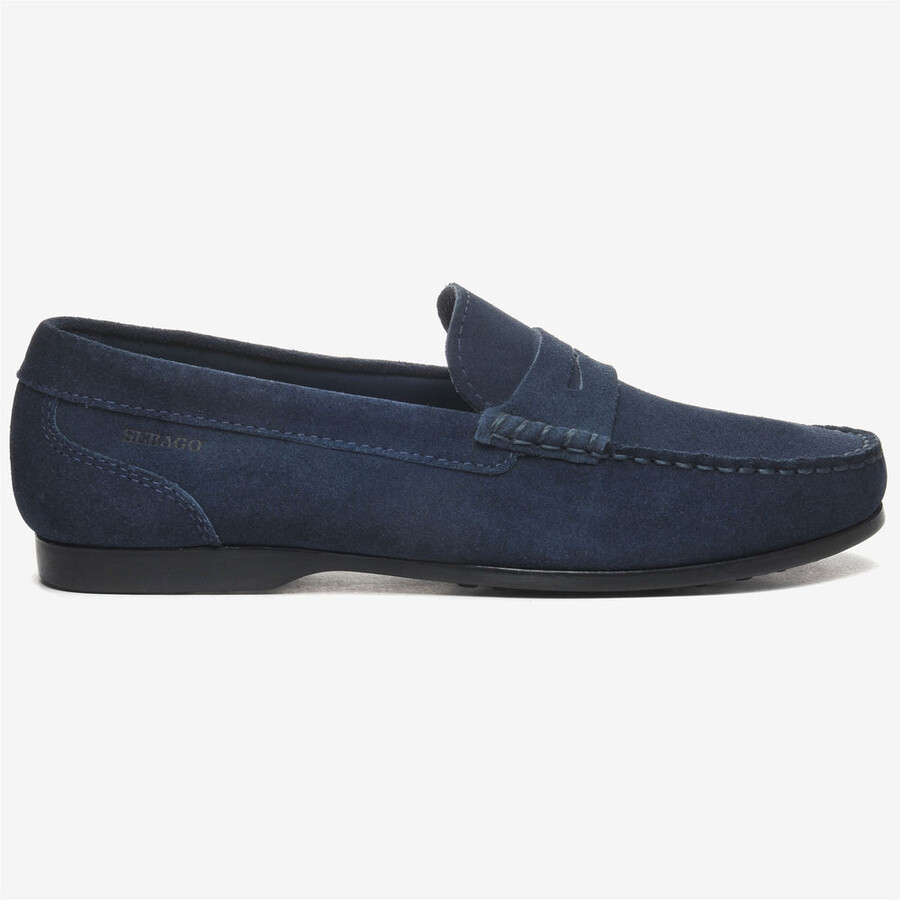 byron suede blu cipria