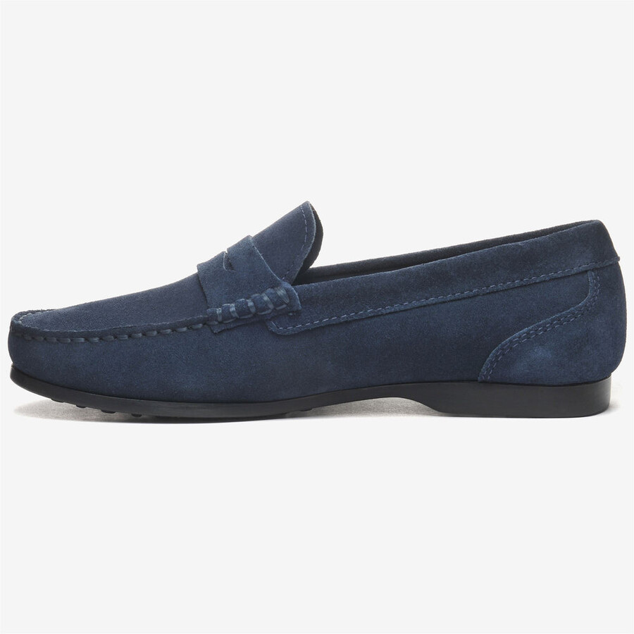 byron suede blu cipria