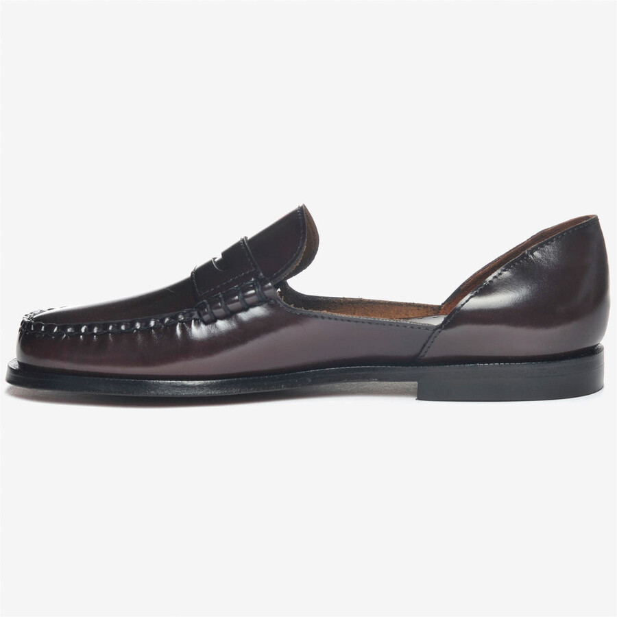 luisa donna marrone borgogna