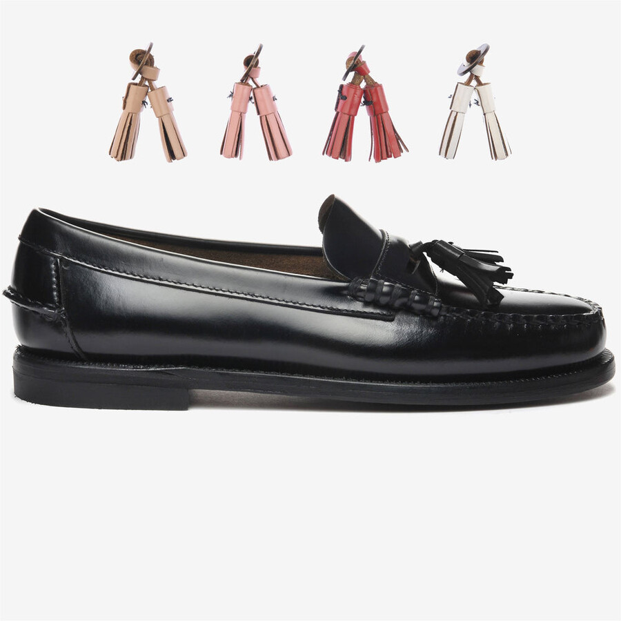 classic dan multi tassel donna nero multicolore