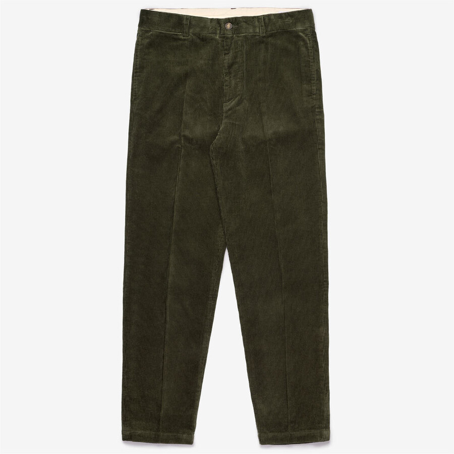 rendon corduroy green black forest