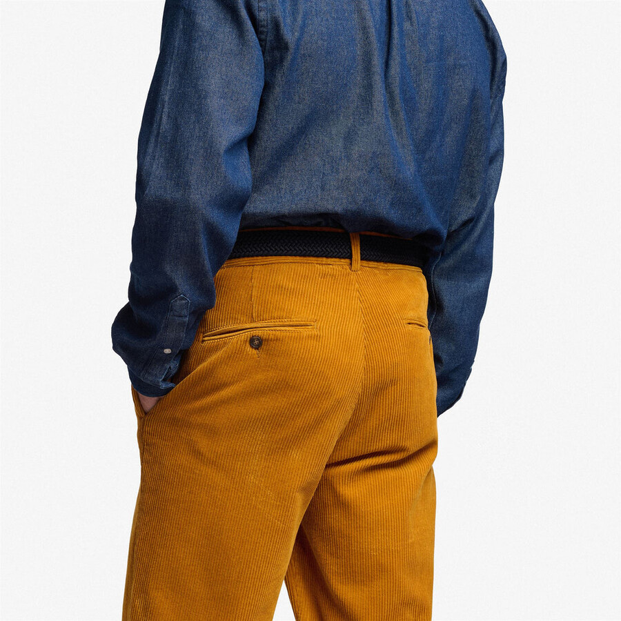 rendon corduroy giallo marrone chiaro