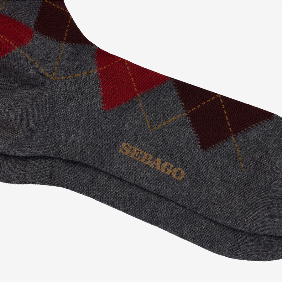 sabattus rombol grigio-bordeaux-rosso-arancio