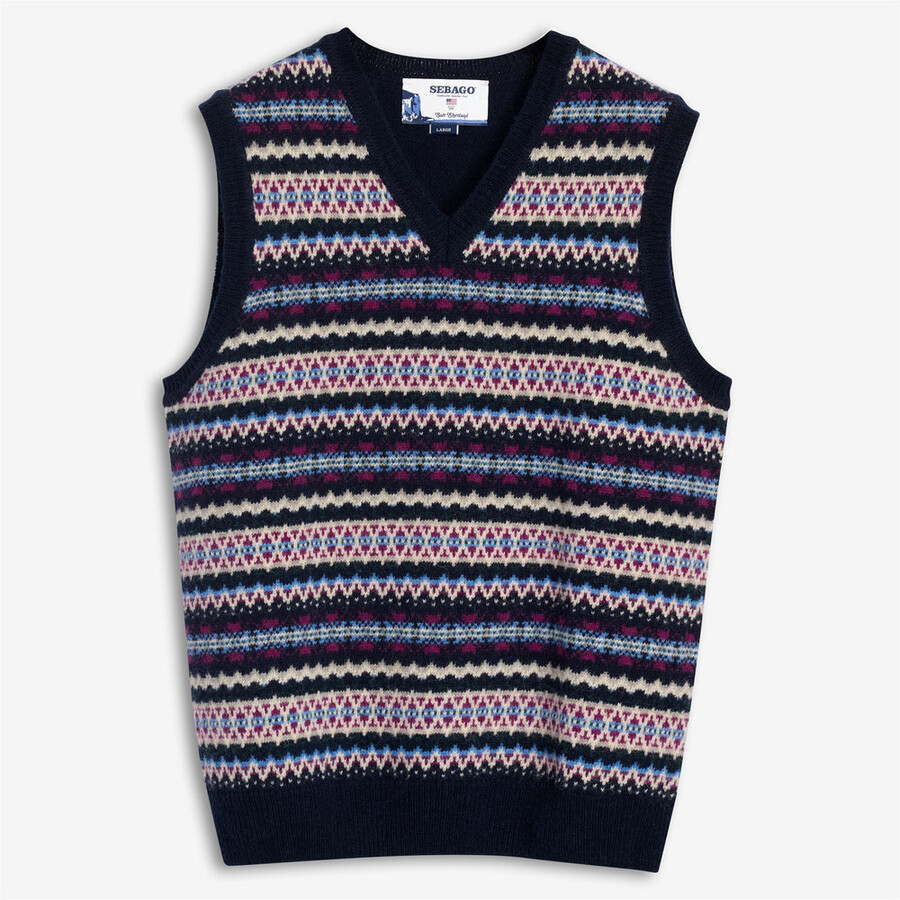 jacquard fantasia navy stow