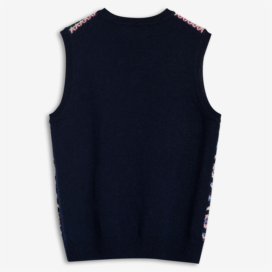 jacquard fantasia navy stow